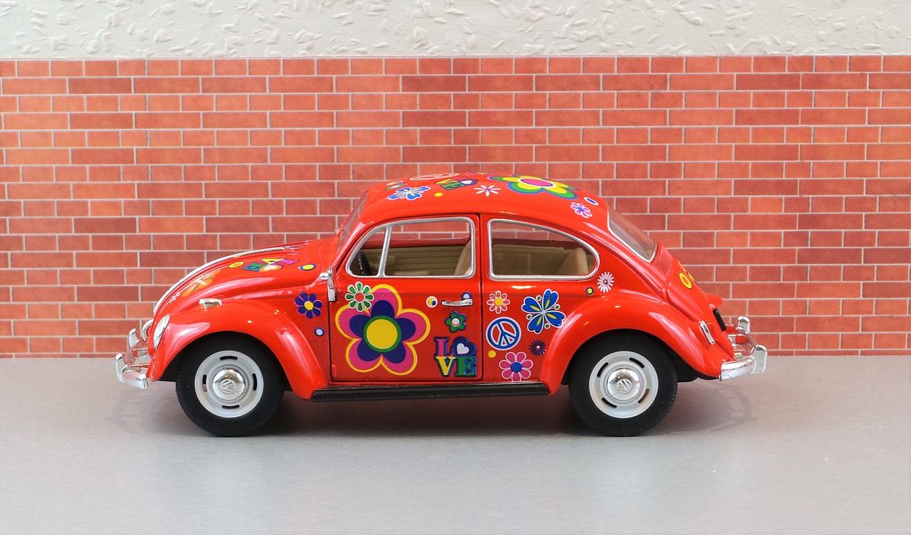 Image of a red volkswagon for your first car
